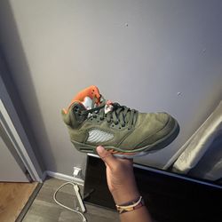 Jordan 5 Olive Green