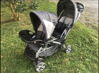Double stroller sit’ N stand