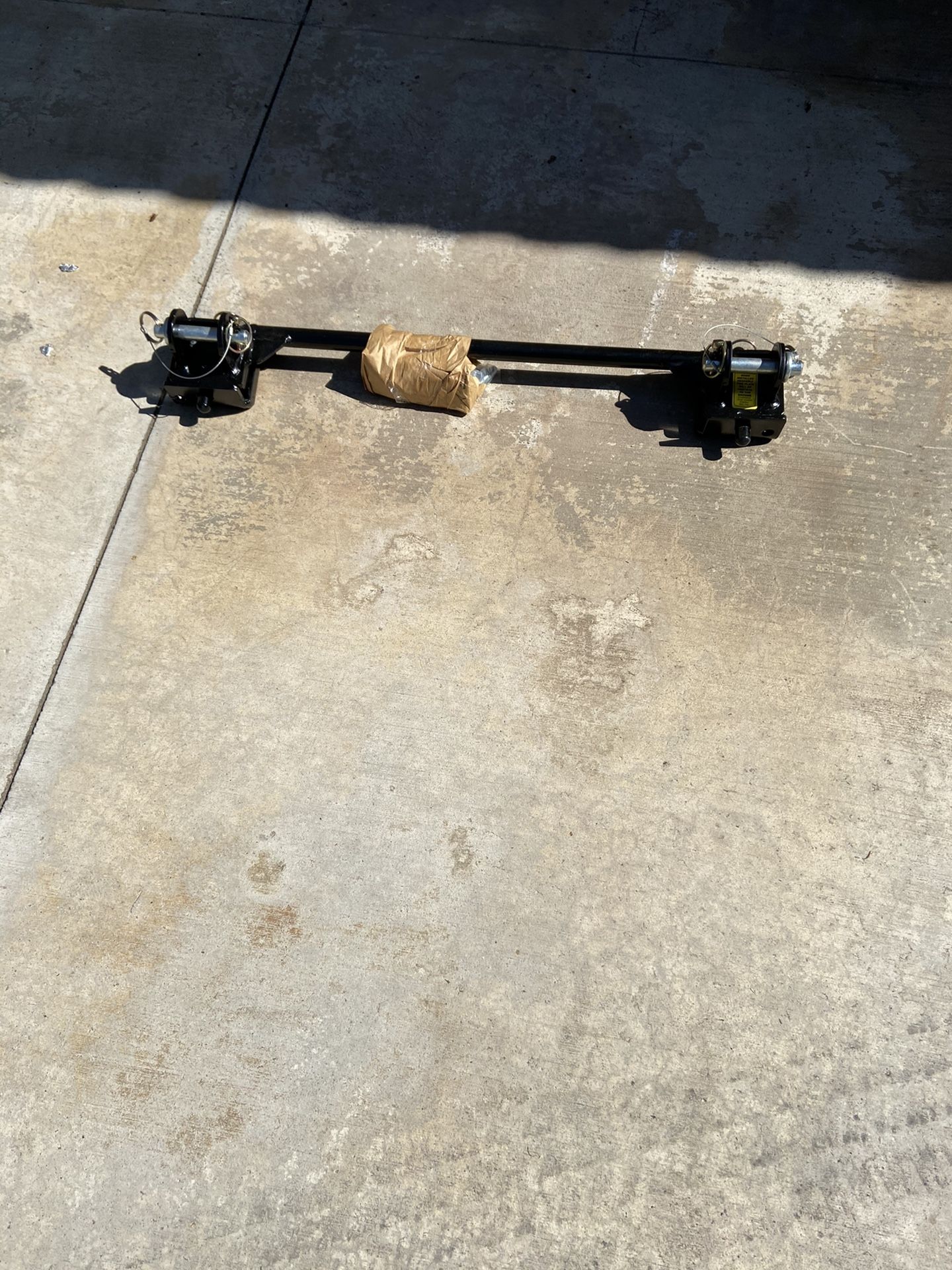 Tow bar base plate for Jeep Wrangler