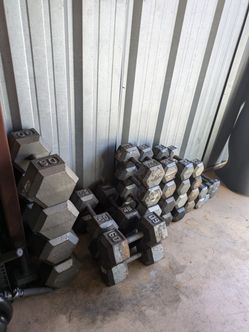 Dumbbells, Plates, Barbells, Racks, Benches, And More!