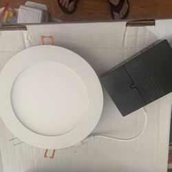 8.7” SLIM PANEL LIGHT WITH JUNCTION BOX - 9W 