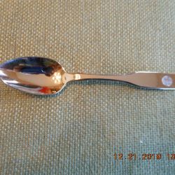 Oneida Sterling Silver Commemorative Kiwanis International Demitasse Spoon