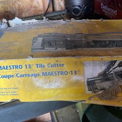 Tile Cutter