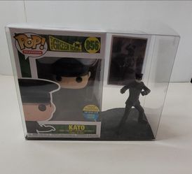 GREEN HORNET:  Funko Pop! Television #856 KATO Toy Tokyo /  4" Movie Action figure  / 1966 Donruss #27 Kato card