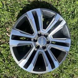 OEM Denali 22” Inch Wheel/Rim GMC Sierra Yukon ONE WHEEL