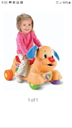 Toddler ride/ sit toy doggie