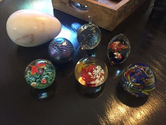 Vintage paper weights