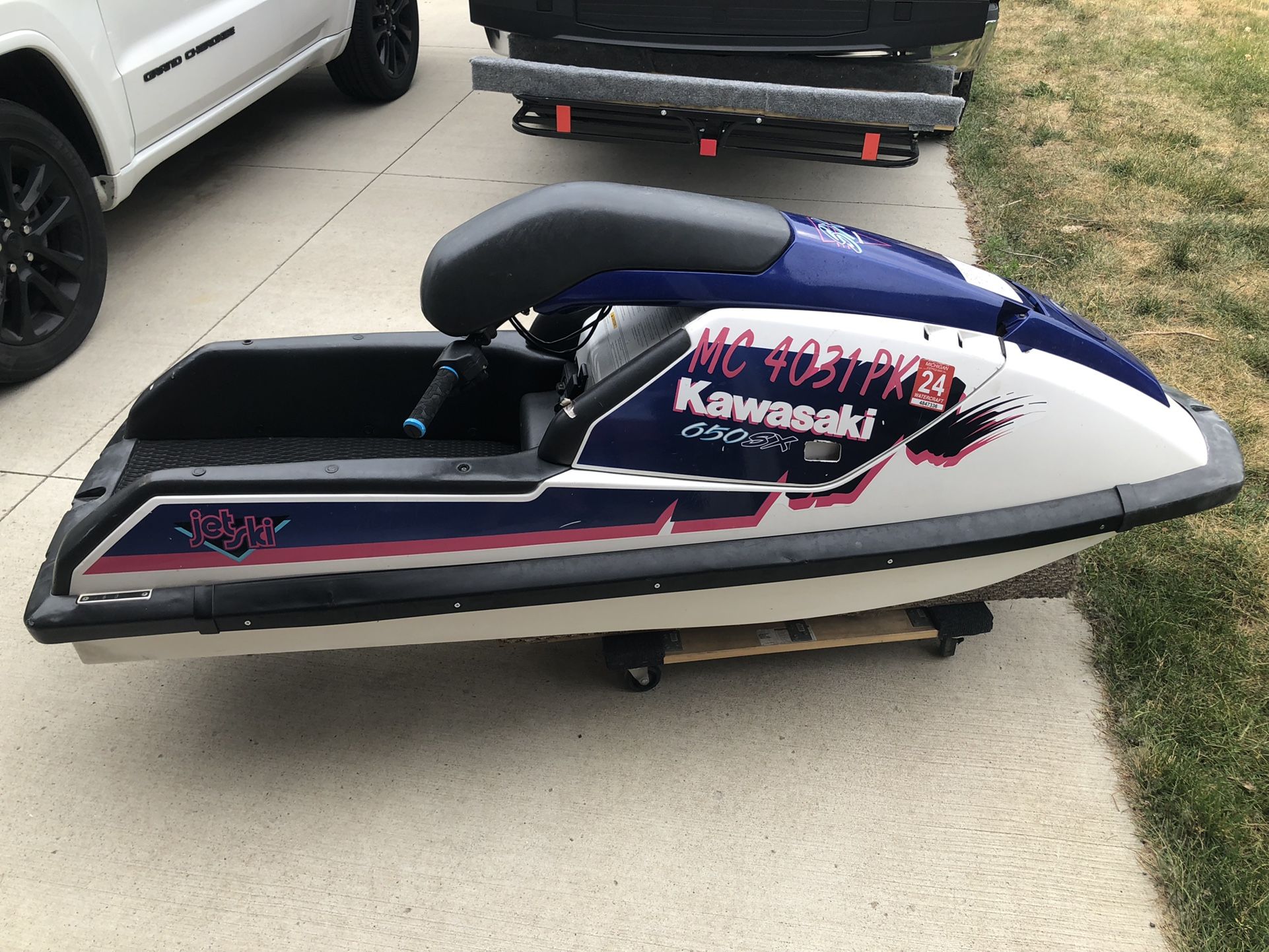 1991 Kawasaki 650SX Stand Up Jet Ski