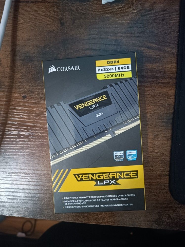 Corsair Vengeance DDR4 RAM 32GB (2x16gb) 3600mhz Cl 18