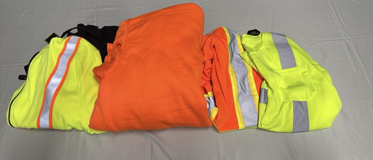 Reflective Safety Work Jacket Shirt NWT Lot $50 Takes Everything