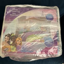 Disney Princess Twin Sheet Set 