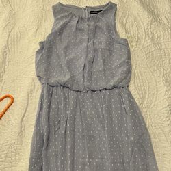 Powder Blue Midi Dress - Size L $10