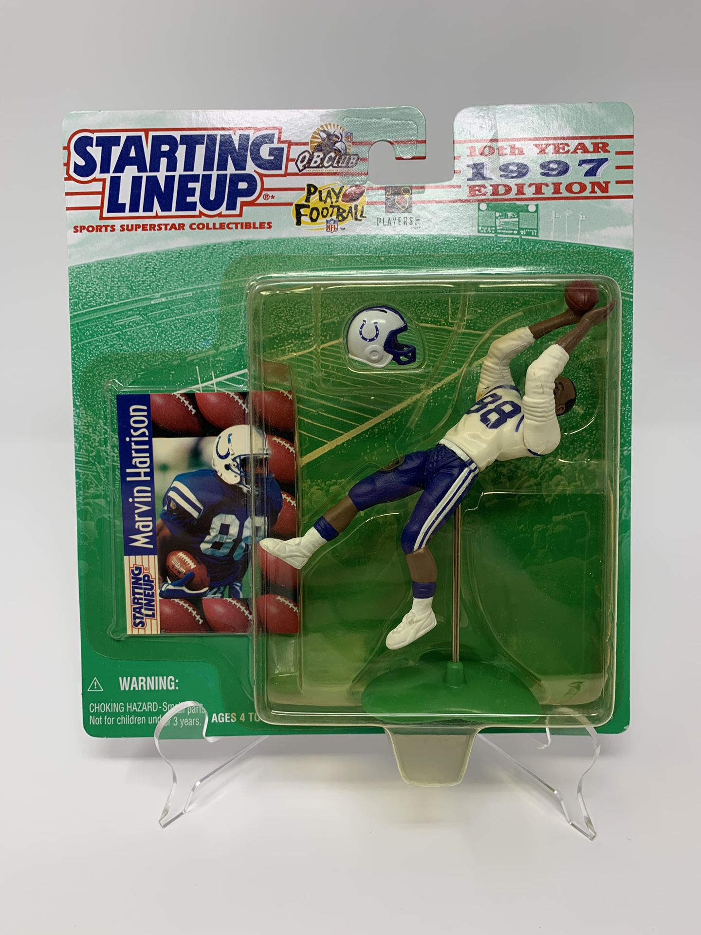 Vintage Indianapolis Colts Great Marvin Harrison STARTING LINEUP ACTION FIGURES (1) [Brand New]