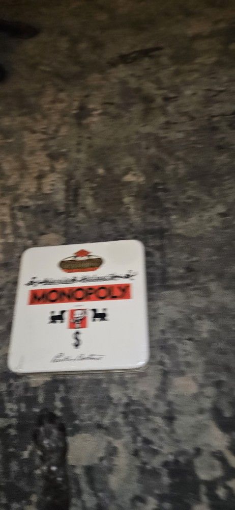 Monopoly 1935 Deluxe First Edition Classic Reproduction New & Sealed In Tin Box!