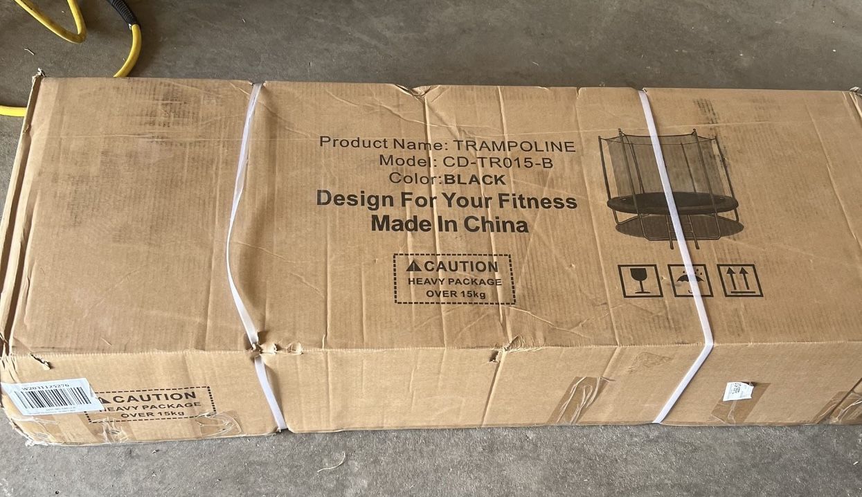 8ft Trampoline With Box (New)