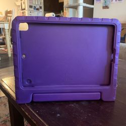 Shockproof Purple iPad Case with Stand