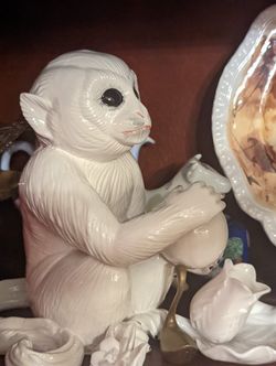 Italian Porcelain  Monkey 1960