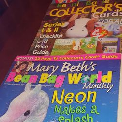 4 Beanies Baby Books