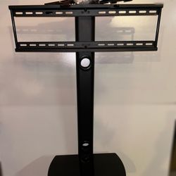 Black TV Stand Rotational. 