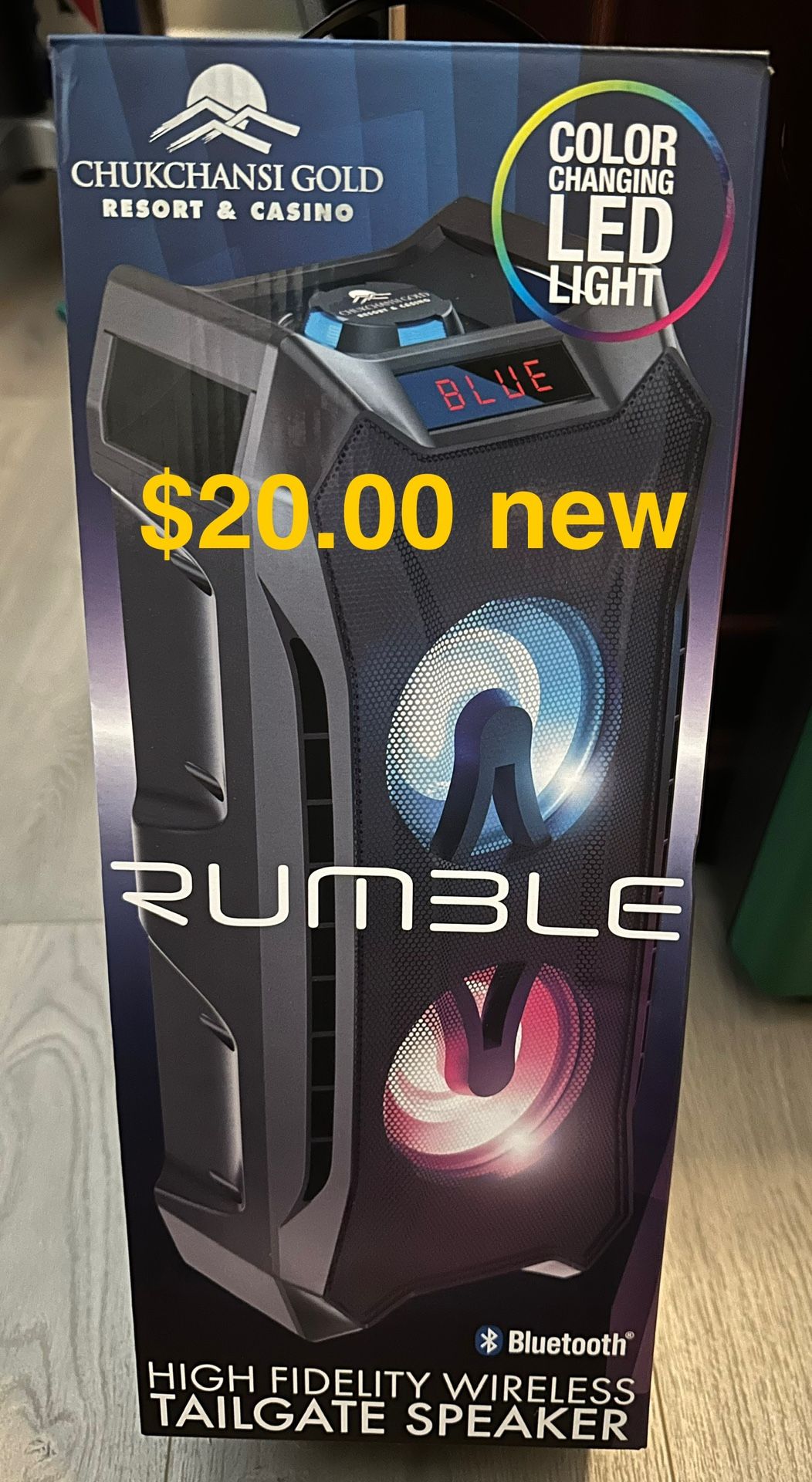 Bluetooth Speaker $20.00 New Firm On Price