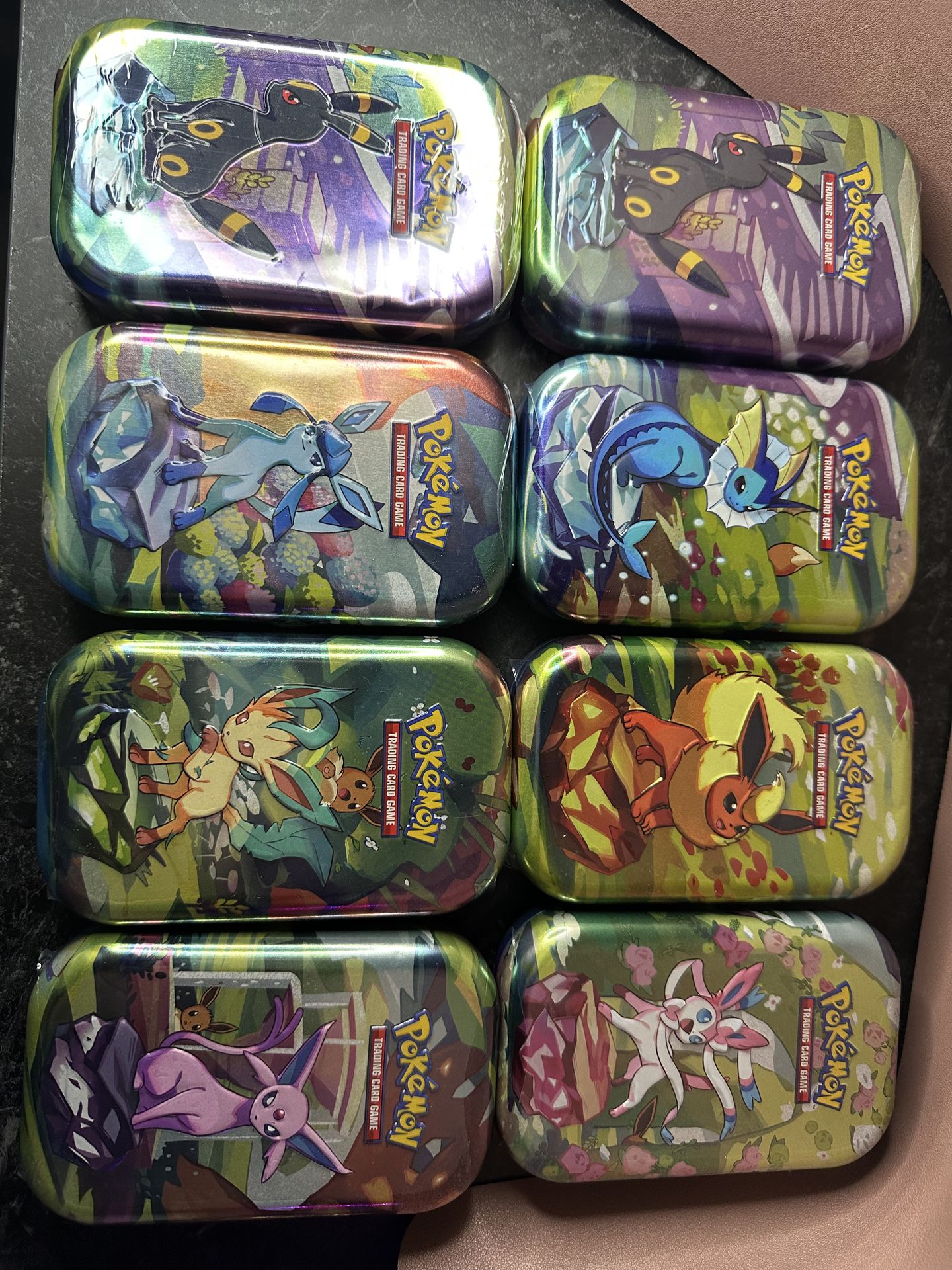 Prismatic mini tins