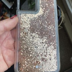 Case-Mate Waterfall Gold Glitter iPhone 11 Case- Brand New
