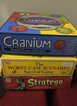 Set of 3 board games