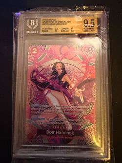 Boa Hancock SP One Piece Card BGS 9.5 Gem Mint