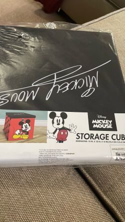 Mickey Mouse Storage Cube