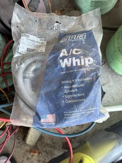 Hvac Condenser Electrical Whip New