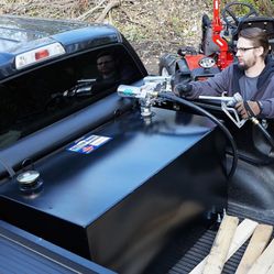 🚜 Complete Combo: GPI M-150S-MU 12V Fuel Transfer Pump + Better Built 100-Gallon Diesel Tank, Ready for Heavy-Duty Work!