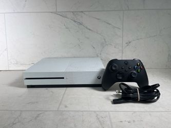 Microsoft Xbox One S 500GB White Console With Controller (A1G012400)