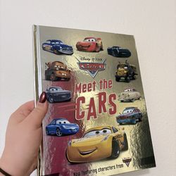 pixar cars character book