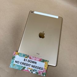 Apple IPad 5th Gen Tablet - Only $1 Today Pay The Rest Later! 