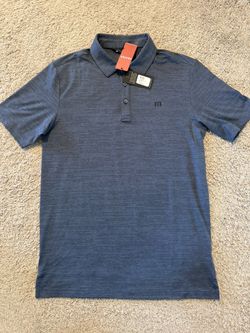 Men’s Travis Mathew Heater Golf Performance Polo Collared Shirt NEW Small