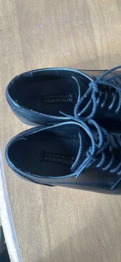 Perry Ellis Portfolio Black Dress Shoes