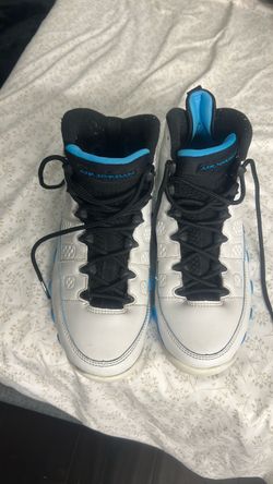 Air Jordan 9 Retro Sneakers White Blue Black