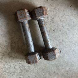 FREE!! A Pair Of 5 Lb Dumbbells 