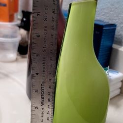 Ikea Apple Green Glass Vase