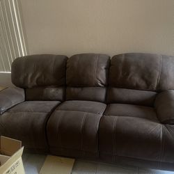 Double Reclining Sofa 