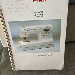 Pfaff Tipton Sewing Machine