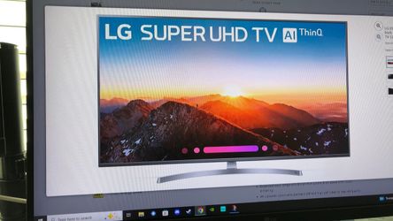 LG Super UHD AI ThinQ 4k Ultra HD TV 65’ 120hz