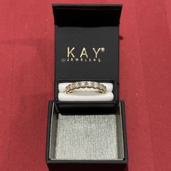 THE LEO Diamond Anniversary Ring 1 ct tw Round-cut 14K Yellow Gold