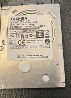 3 laptop sata hard drives