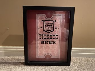 Ticket Box For Movie Or Theatre Tickets