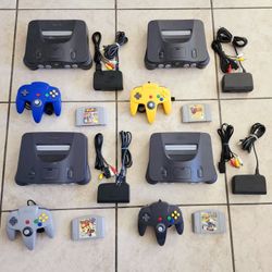 Nintendo 64 / N64 Sets complete with HDMI 