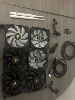 Case fans WiFi antennas and screws bundle super cheap
