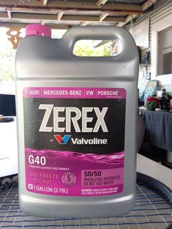 Zerex Antifreeze G40   50/50.(Open Cap/never used