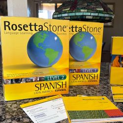Rosetta Stone Learn Spanish Kits