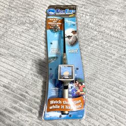 Fisheyes smarter fishing Rod & Reel w/ underwater video camera sealed /New 